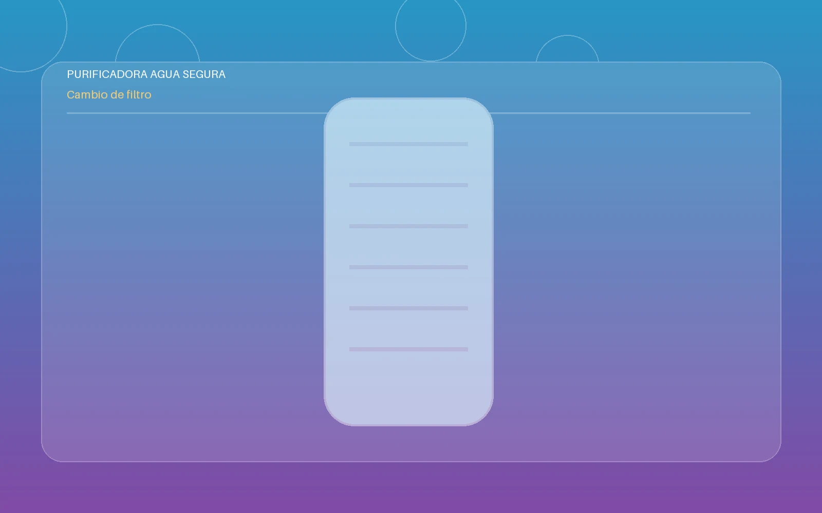 Cambio de filtro casero ilustrado en estilo Y2K vaporwave
